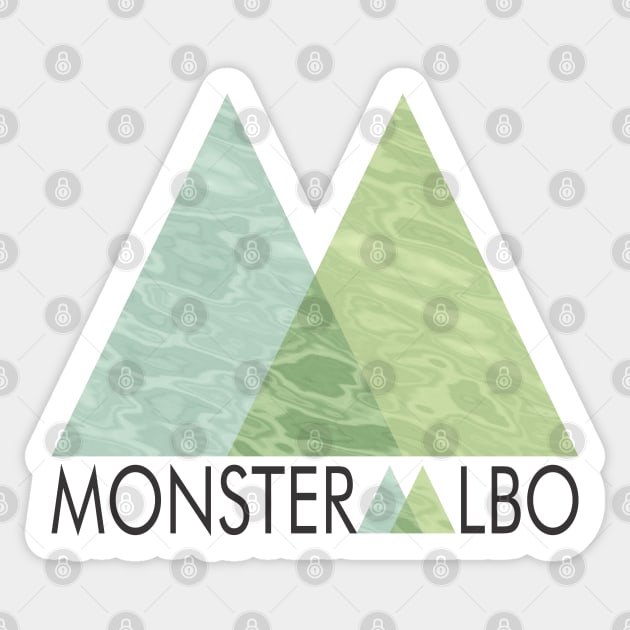 Monstera ALBO Sticker by NOMA17